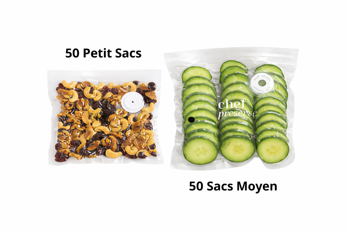 100 Sacs Sous Vide