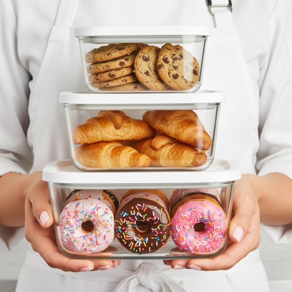 Contenants 3 pièces (S, M, L)