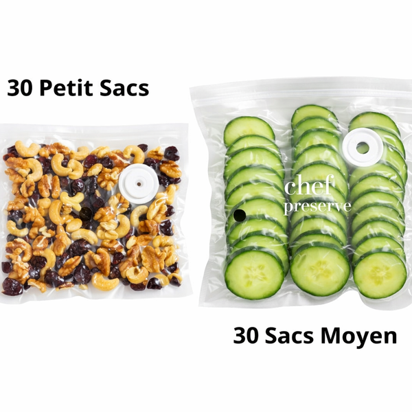 60 Sacs Sous Vide